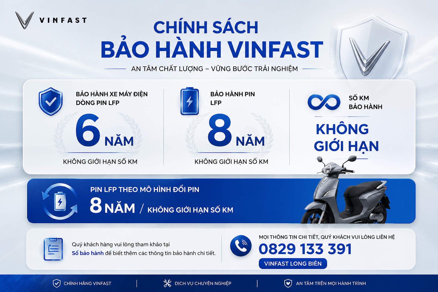 Chính sách bảo hành VinFast